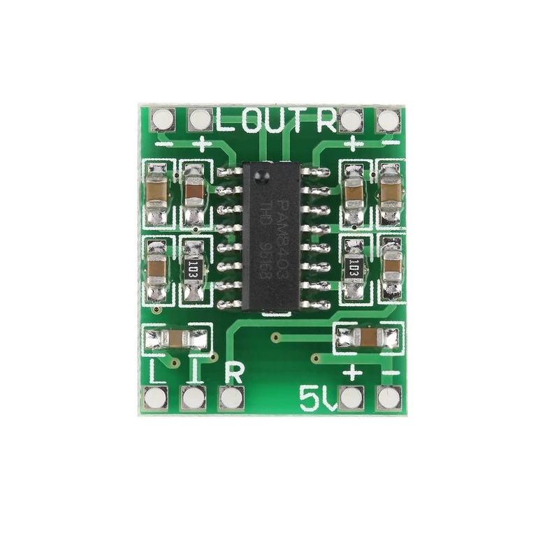 ماژول آمپلی فایر استریو 2x3W با تراشه PAM8403