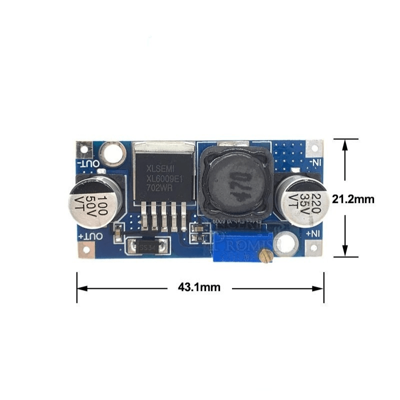 ماژول مبدل DC-DC افزاینده XL6009