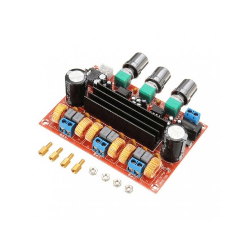ماژول آمپلی فایر 3 کانال 2x50W + ساب ووفر 100W مدل XH-M139