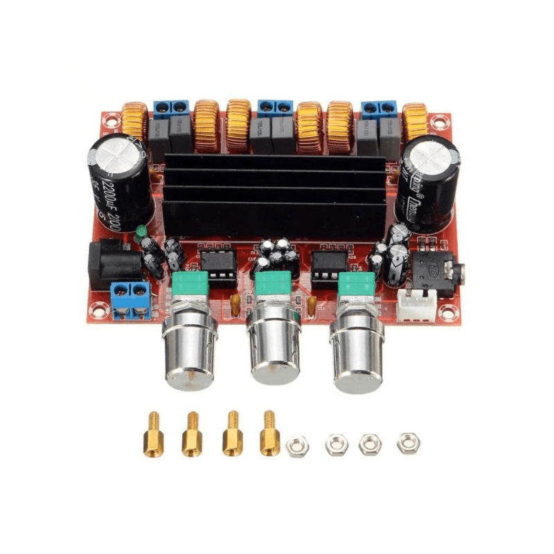 ماژول آمپلی فایر 3 کانال 2x50W + ساب ووفر 100W مدل XH-M139