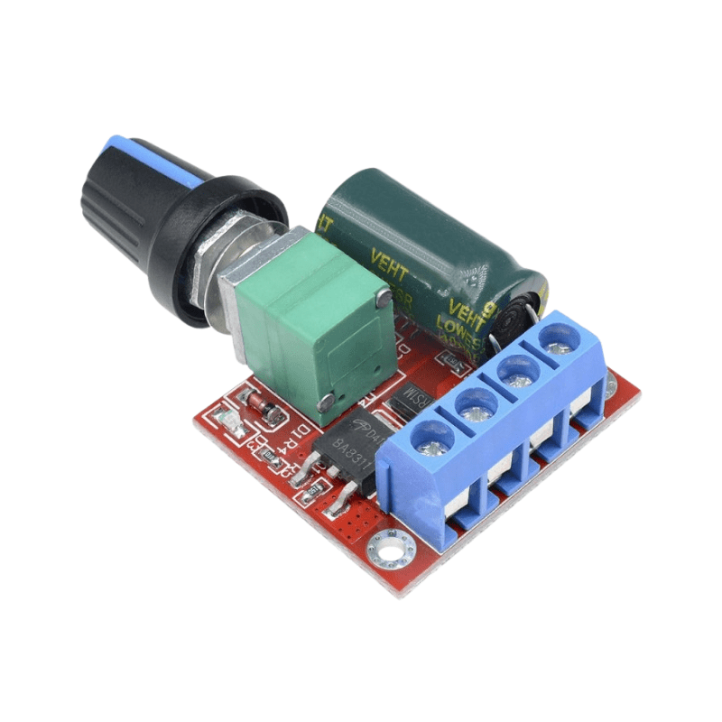 ماژول کنترلر دور موتور PWM با جریان 5 آمپر HX-T05