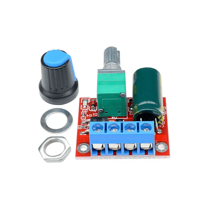 ماژول کنترلر دور موتور PWM با جریان 5 آمپر HX-T05