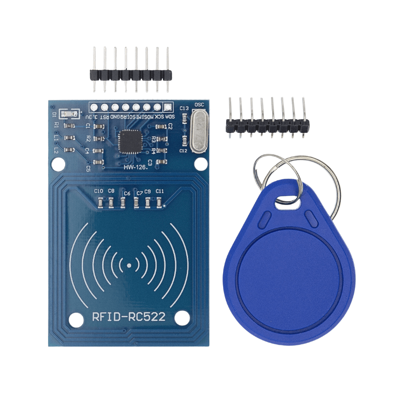 ماژول RC522 RFID (خواندن و نوشتن) فرکانس 13.56Mhz به همراه تگ