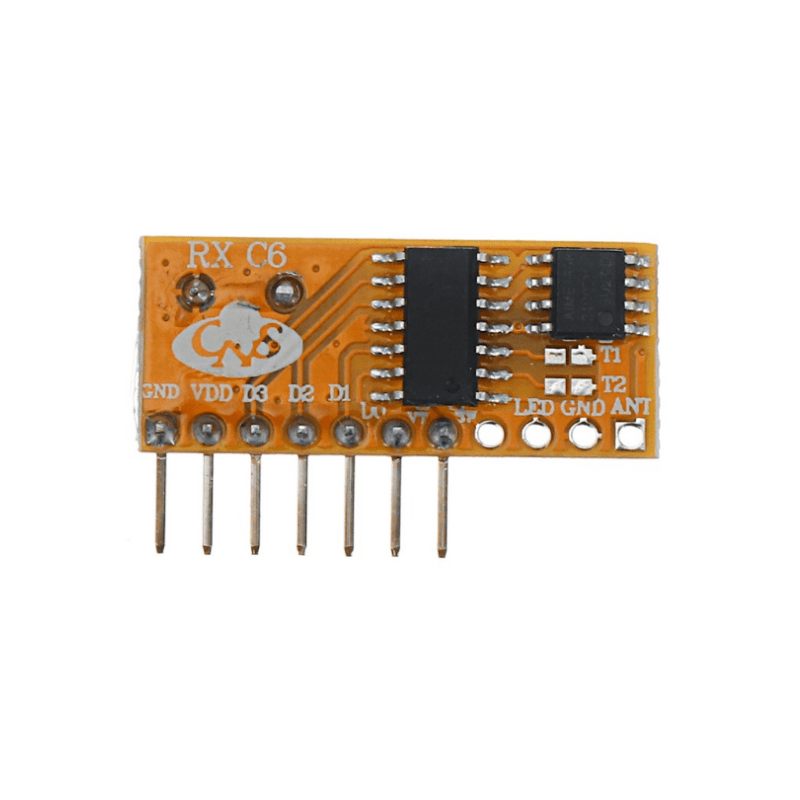 ماژول گیرنده کدلرن 4 کاناله 315MHz مدل RXC6