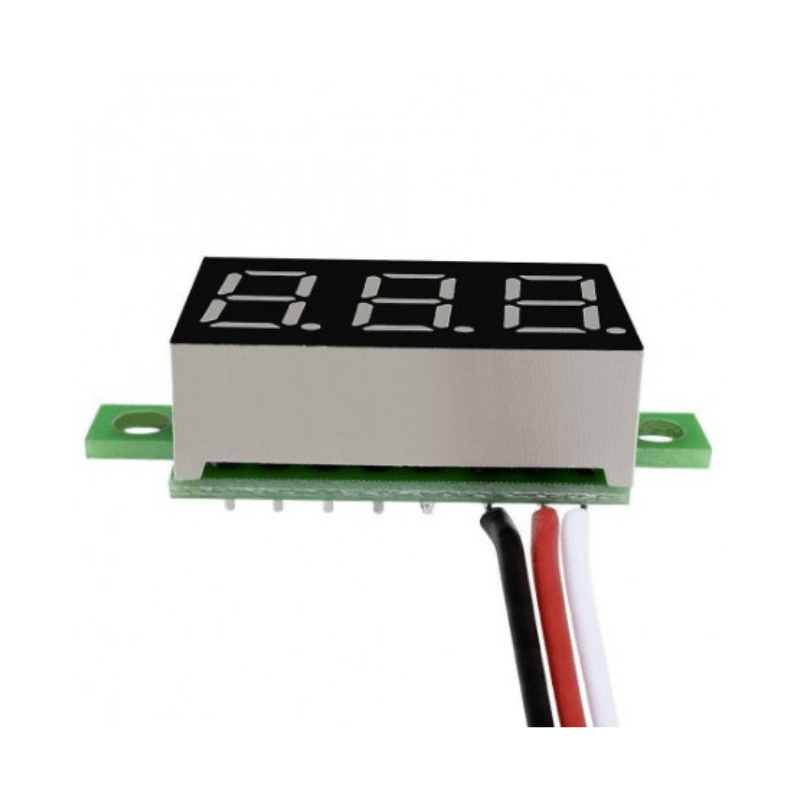 ماژول ولتمتر 0 الی 36 ولت سایز 0.36 اینچ 3 سیمه
