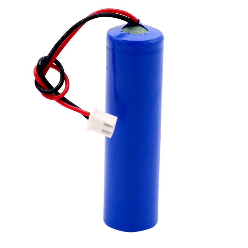 باتری لیتیوم یون 3.7 ولت 1200mAh سایز 18650 سیم دار با کانکتور XH