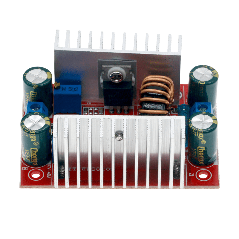 ماژول افزاینده ولتاژ 15 آمپر 400 وات DC-DC با امکان کنترل جریان