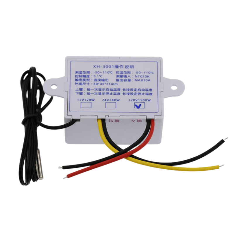 ماژول ترموستات دیجیتال دما 220V مدل XH-W3001