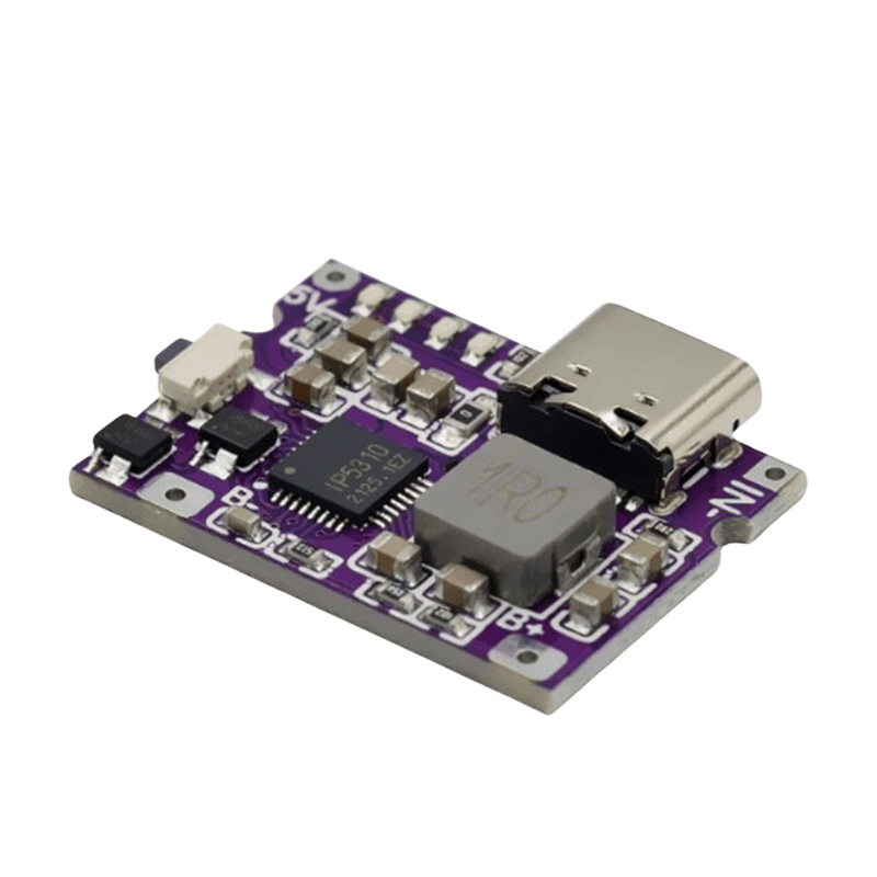 ماژول پاوربانک 3.1 آمپر با ورودی Type-C و خروجی USB مدل LX-LBC3.1