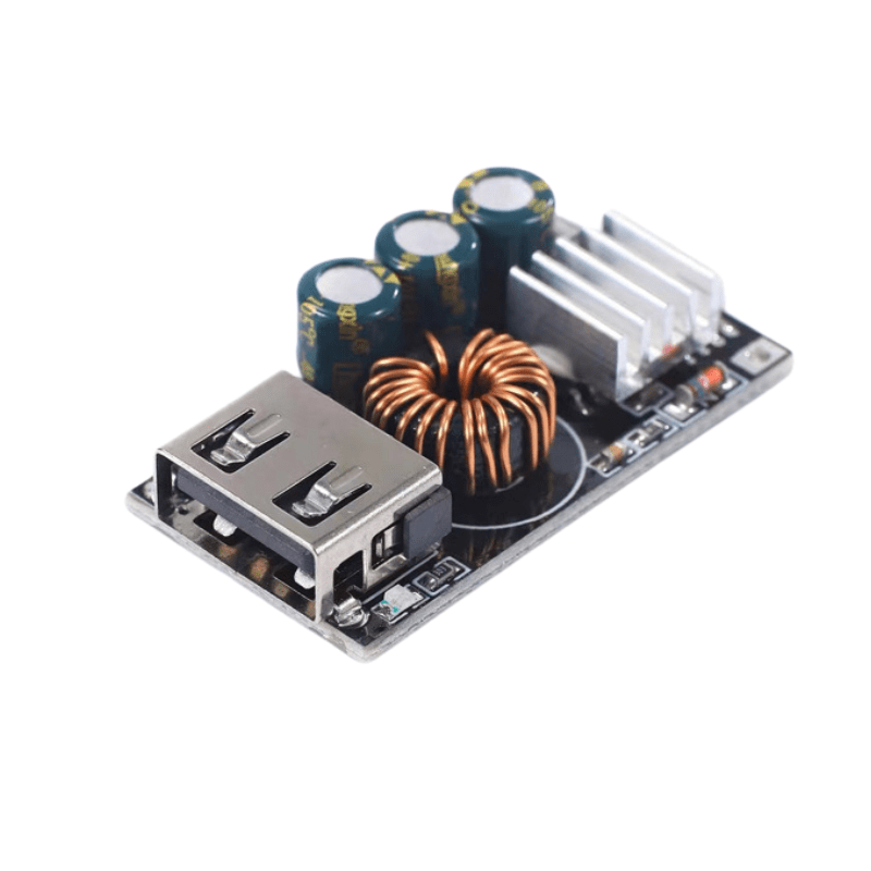 ماژول فست شارژ QC3.0 با ورودی 32-6 ولت و خروجی 24 وات USB