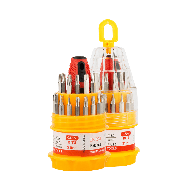 ست پیچ گوشتی لیوانی همه کاره 31 عددی مدل HS-6036B