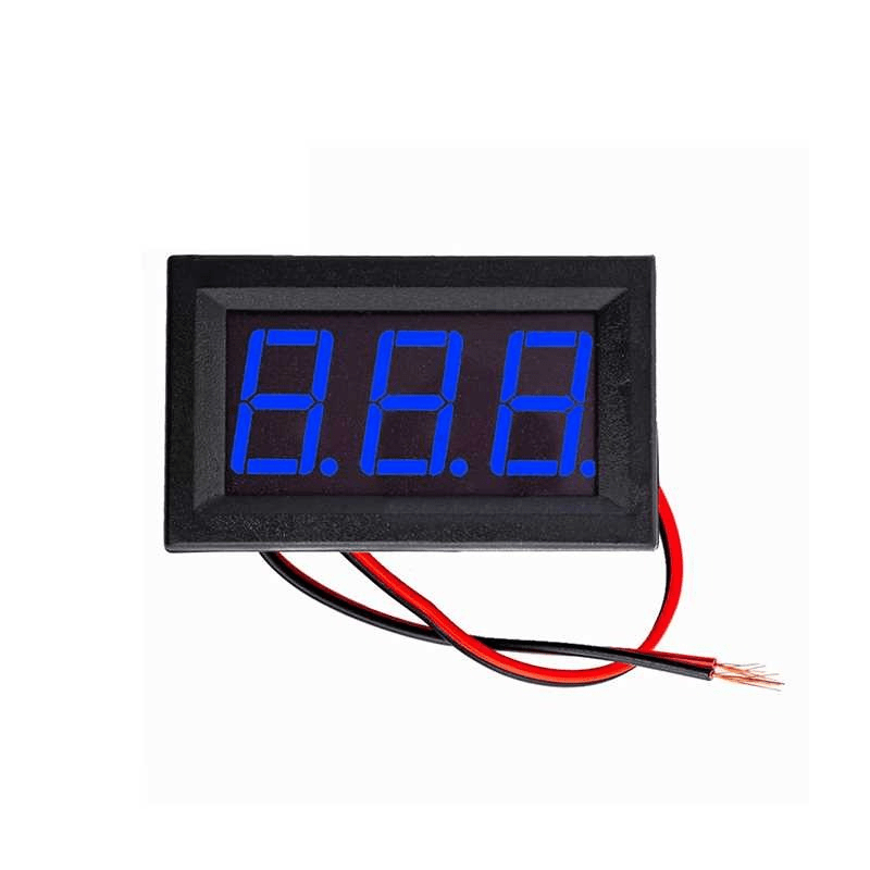 ماژول ولتمتر 500-70 ولت AC سایز 0.56 روپنلی با نمایشگر آبی