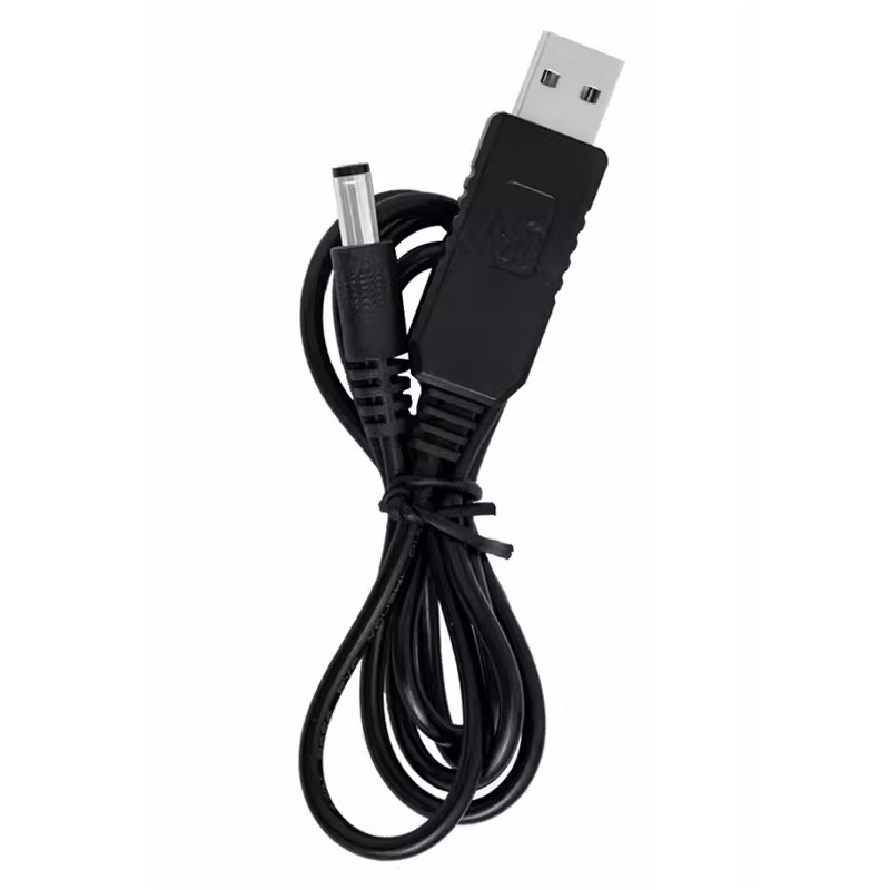کابل USB به DC افزاینده ولتاژ با خروجی 9 ولت طول 1 متر