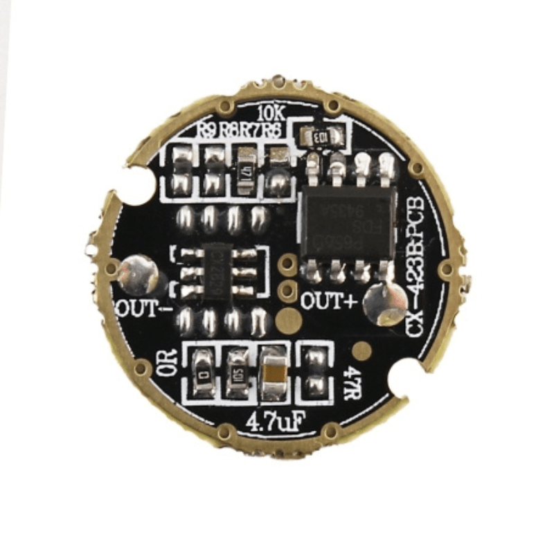 ماژول درایور چراغ قوه 10 وات قطر 20mm مدل CX-423B