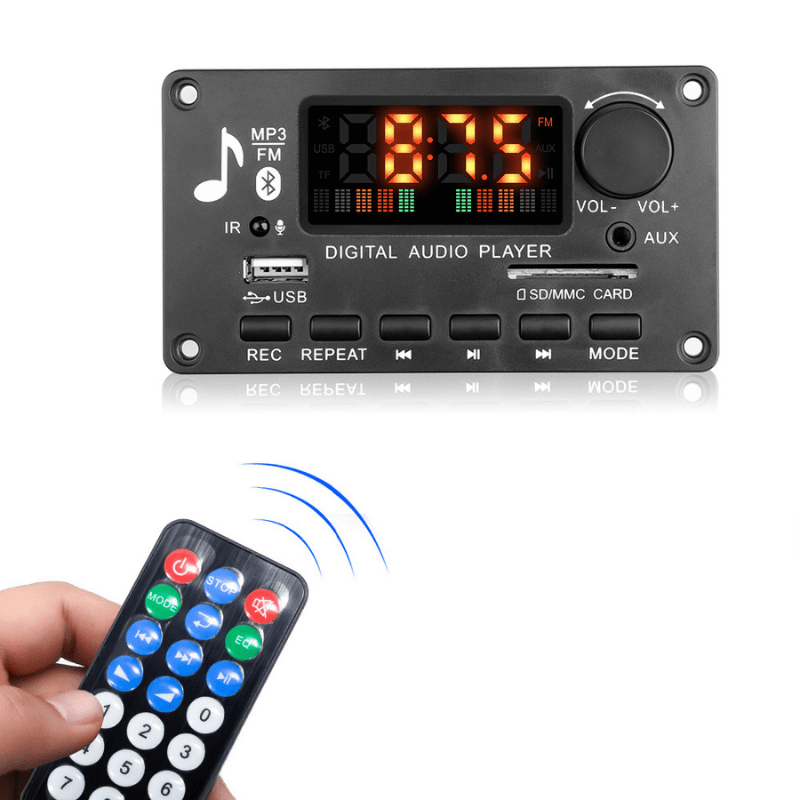 پخش کننده MP3 PLAYER بلوتوثی پنلی ولوم دار دارای آمپلی فایر 2X40W مدل KH-G022
