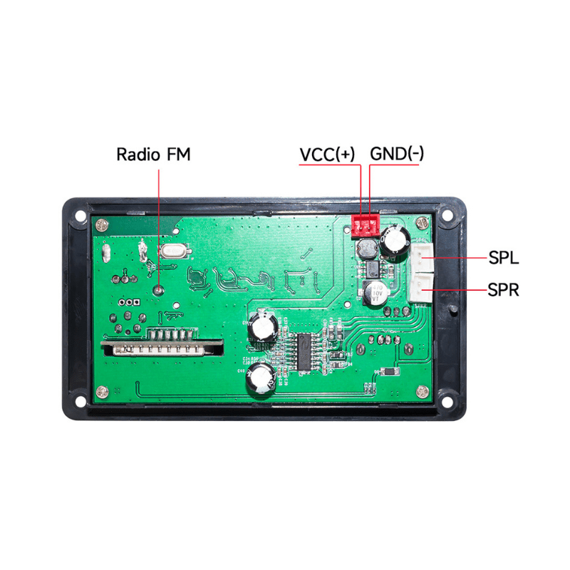 پخش کننده MP3 PLAYER بلوتوثی پنلی ولوم دار دارای آمپلی فایر 2X40W مدل KH-G022
