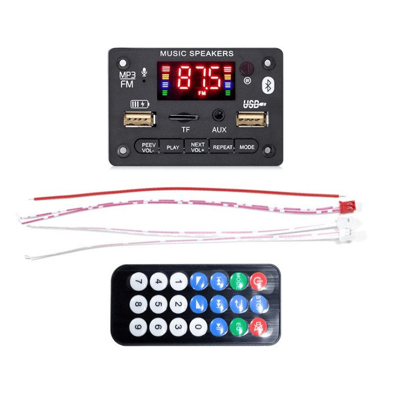 پخش کننده MP3 PLAYER بلوتوثی پنلی 12V