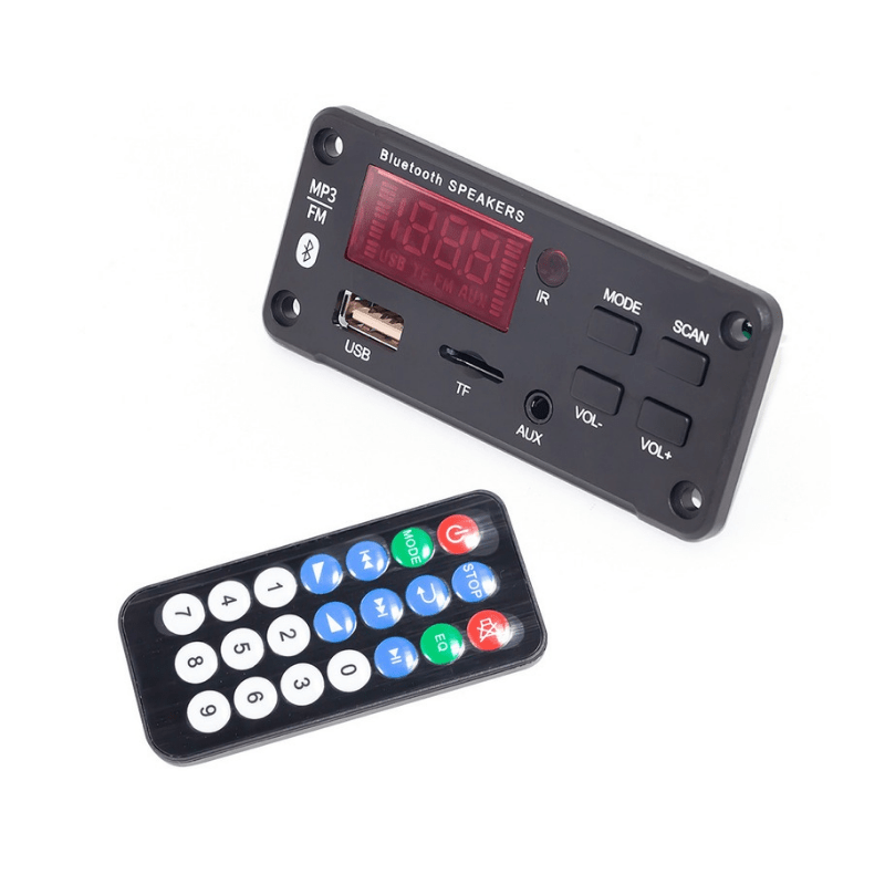 پخش کننده MP3 PLAYER پنلی بلوتوثی دارای آمپلی فایر 2X25W مدل KH-G010