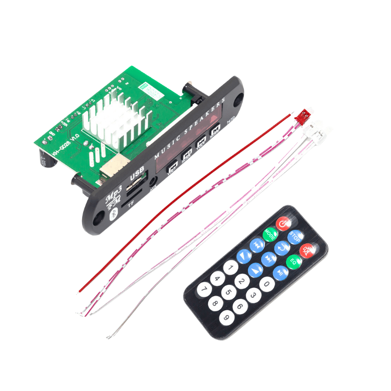 پخش کننده MP3 PLAYER بلوتوثی پنلی دارای آمپلی فایر 2X60W مدل JX-Y08