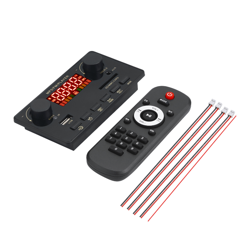 پخش کننده MP3 PLAYER پنلی بلوتوثی دارای آمپلی فایر 2X40W و خروجی ساب 80w مدل JX-Y10