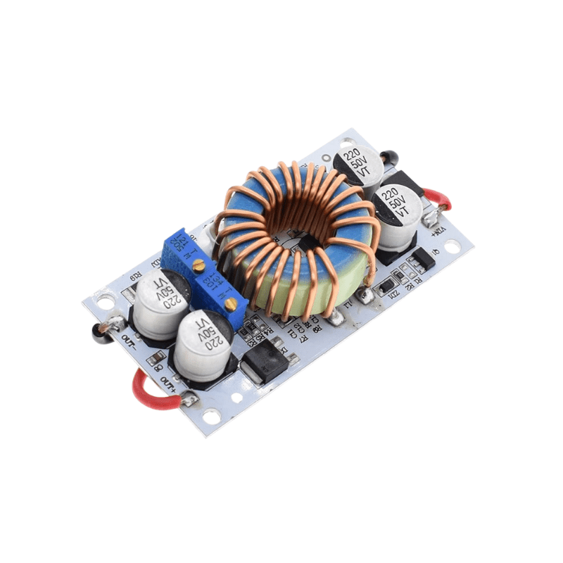 ماژول افزاینده ولتاژ 6 آمپر 250 وات DC-DC با امکان کنترل جریان