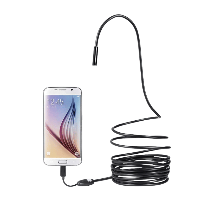 دوربین آندوسکوپی 1.3 مگاپیکسلی با کابل 10 متر و درگاه ارتباطی MicroUSB