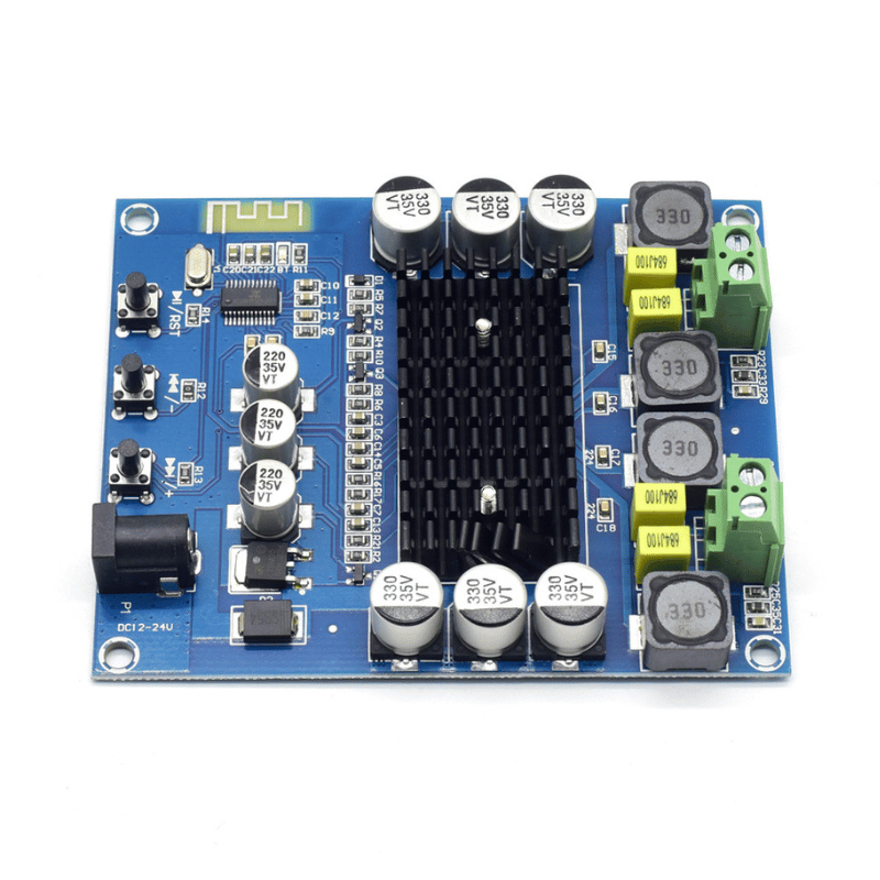 ماژول آمپلی فایر بلوتوثی 2x120 وات استریو با تراشه TPA3116D2 مدل XH-M548