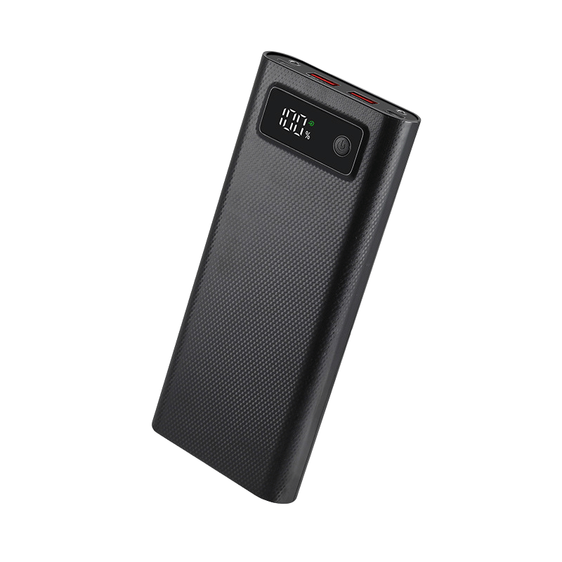 کیس پاوربانک با ظرفیت 20000mAh با درگاه Type-C ،Micro و USB فست شارژ (مشکی)