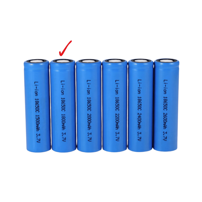 باتری لیتیوم یون 3.7 ولت 3C 1800mAh سایز 18650