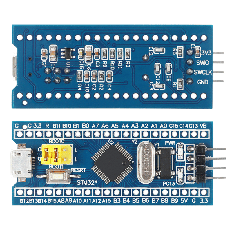 هدر برد میکروکنترلر STM32F103C8T6 (Blue Pill)