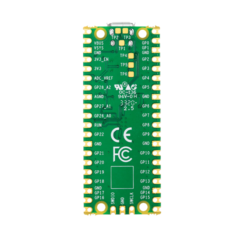 رزبری پای پیکو Raspberry Pi Pico با ورودی MicroUSB