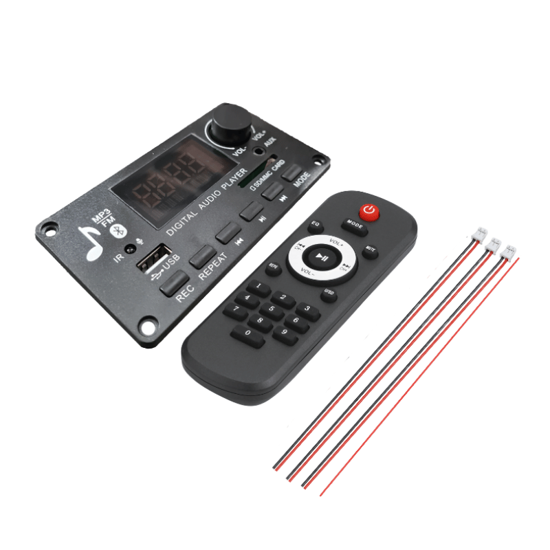 پخش کننده MP3 PLAYER بلوتوثی پنلی ولوم دار دارای آمپلی فایر 2X40W مدل KH-G022-V3