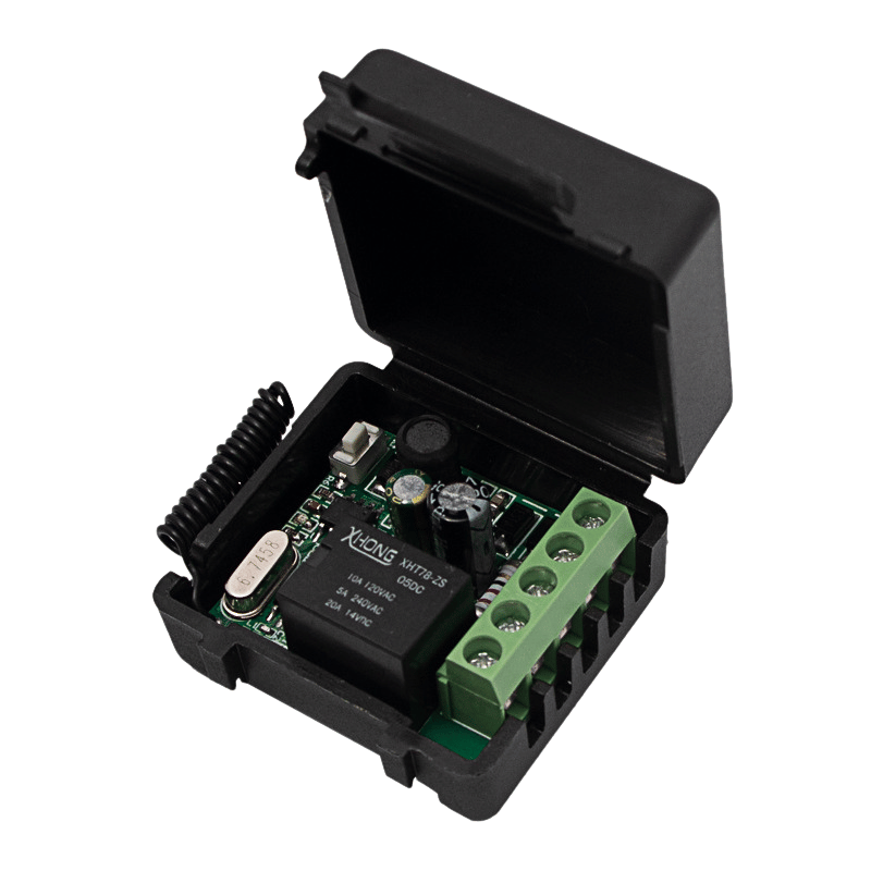 ماژول گیرنده تک کاناله 433MHZ کدلرن 220 ولت AC (بدون ریموت)