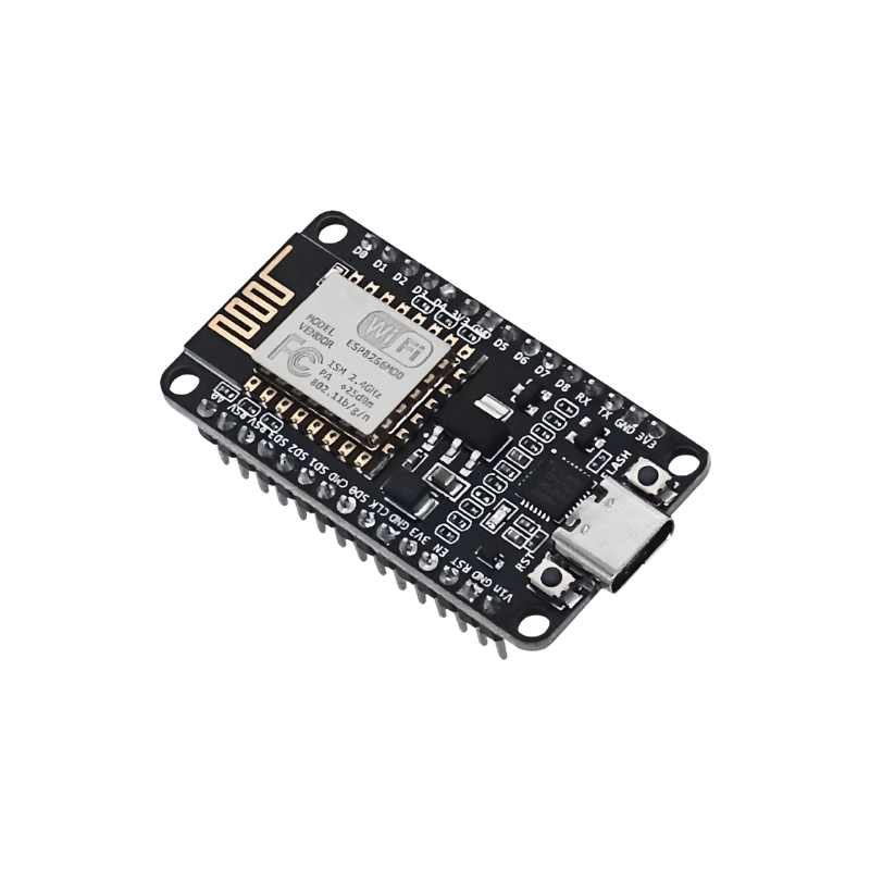 برد توسعه NodeMCU ESP8266 با ورودی Type-C