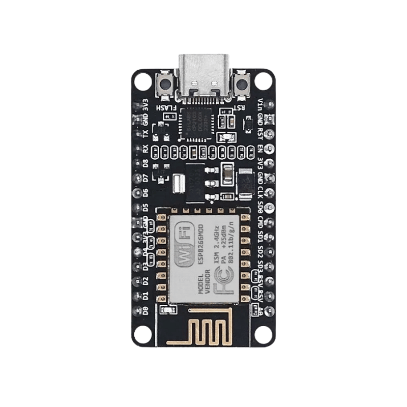 برد توسعه NodeMCU ESP8266 با ورودی Type-C