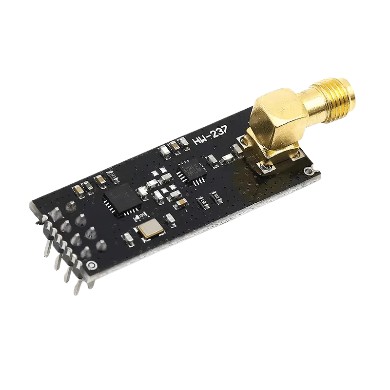 ماژول فرستنده گیرنده nRF24L01 با PA و LNA و برد 1 کیلومتر