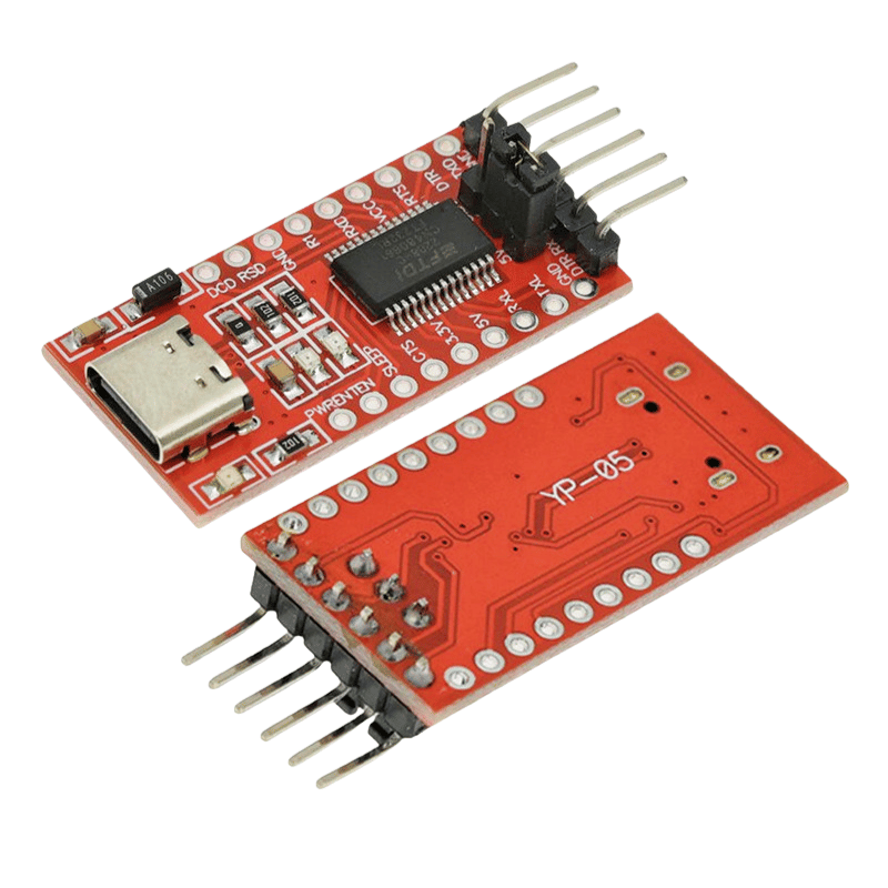 ماژول مبدل USB به TTL بر پایه تراشه FT232RL با ورودی Type-C
