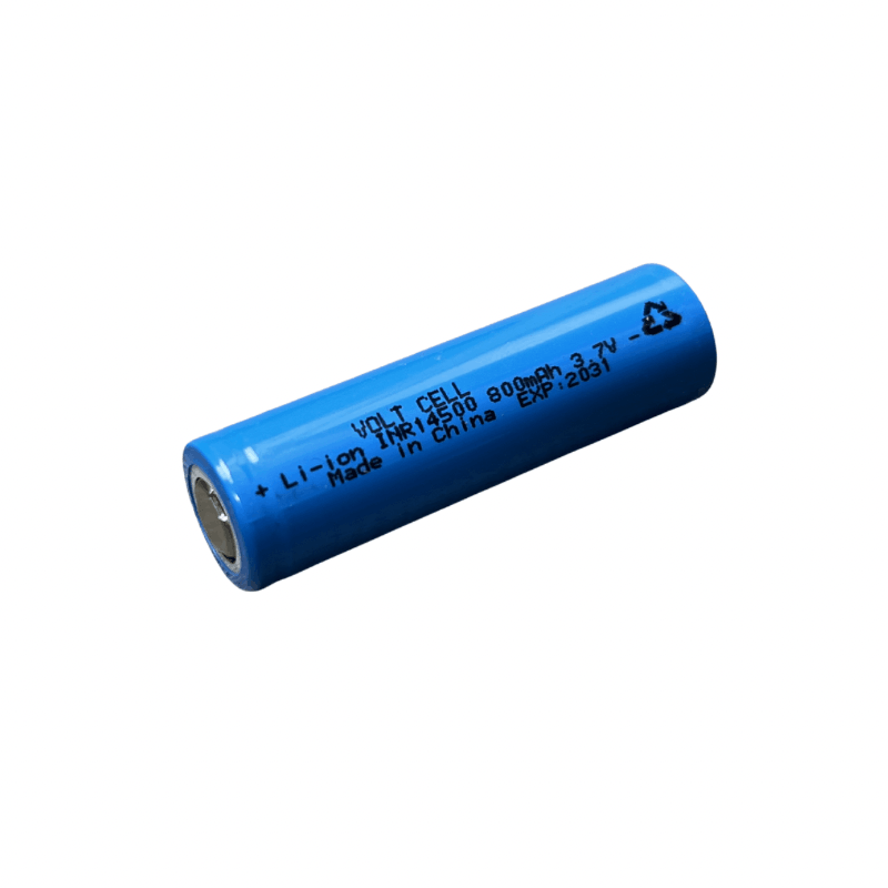 باتری لیتیوم یون 3.7 ولت 800mAh سایز 14500