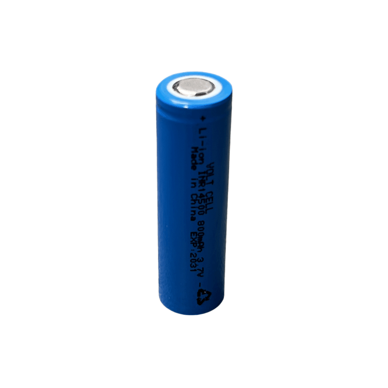 باتری لیتیوم یون 3.7 ولت 800mAh سایز 14500