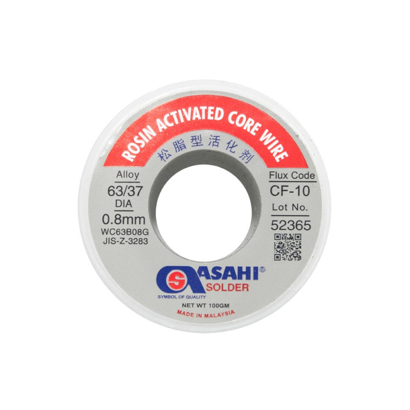 سیم لحیم 0.8mm 100gr آساهی ASAHI